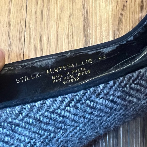 Ralph Lauren Womens Gray & Black Tassel Shoes Heels Pump US 8 - Picture 6 of 10